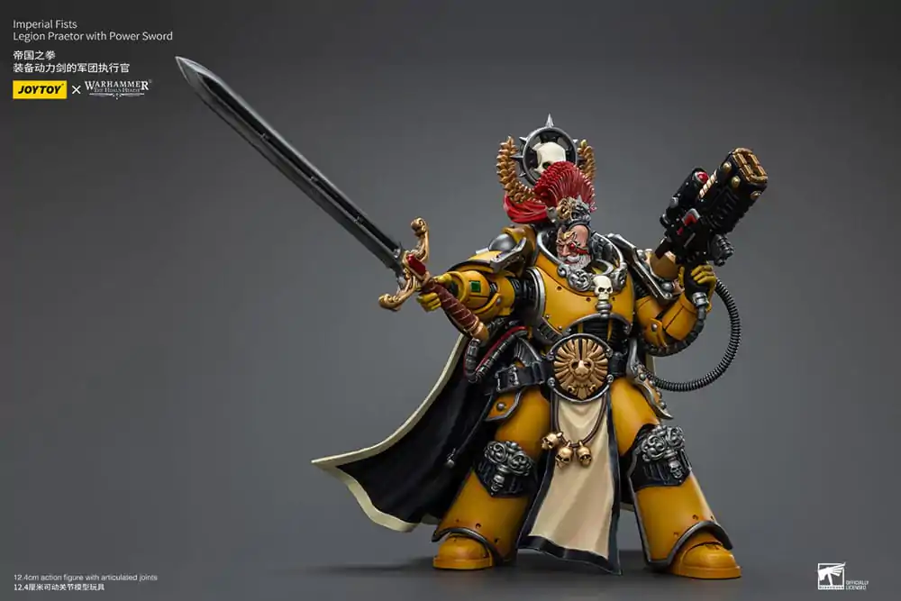 Warhammer The Horus Heresy akční figurka 1/18 Imperial Fists Legion Praetor s Power Sword 12 cm fotografii produktu