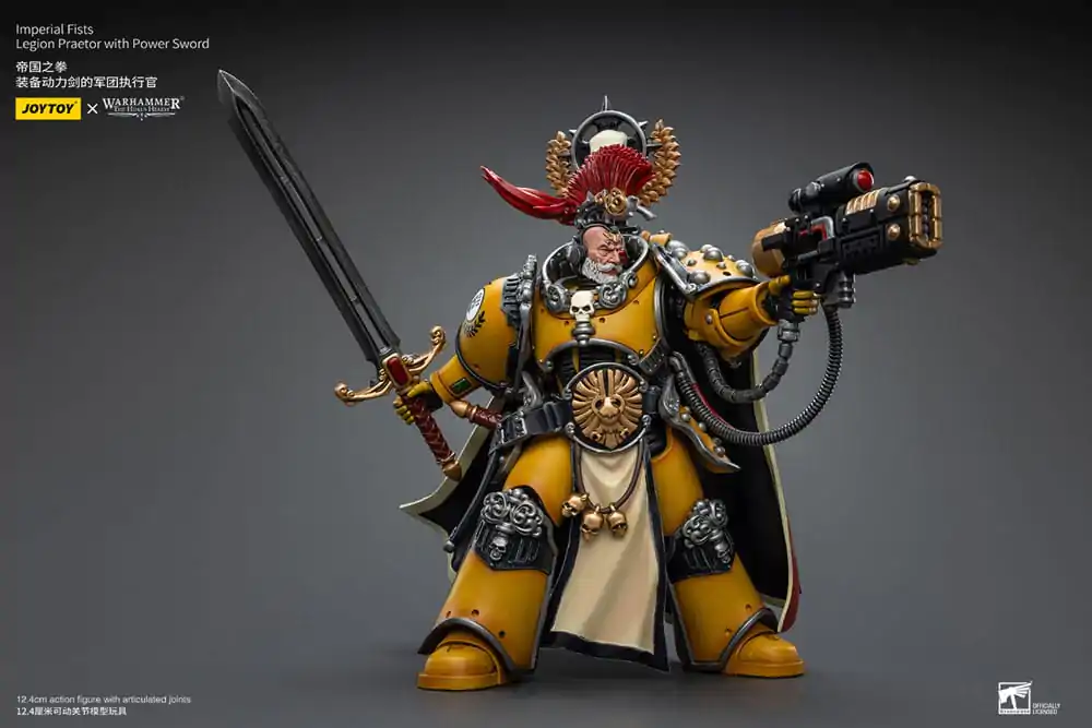 Warhammer The Horus Heresy akční figurka 1/18 Imperial Fists Legion Praetor s Power Sword 12 cm fotografii produktu