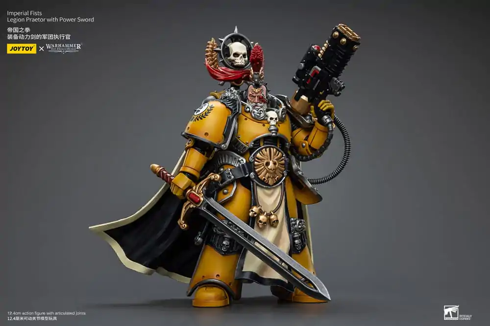 Warhammer The Horus Heresy akční figurka 1/18 Imperial Fists Legion Praetor s Power Sword 12 cm fotografii produktu