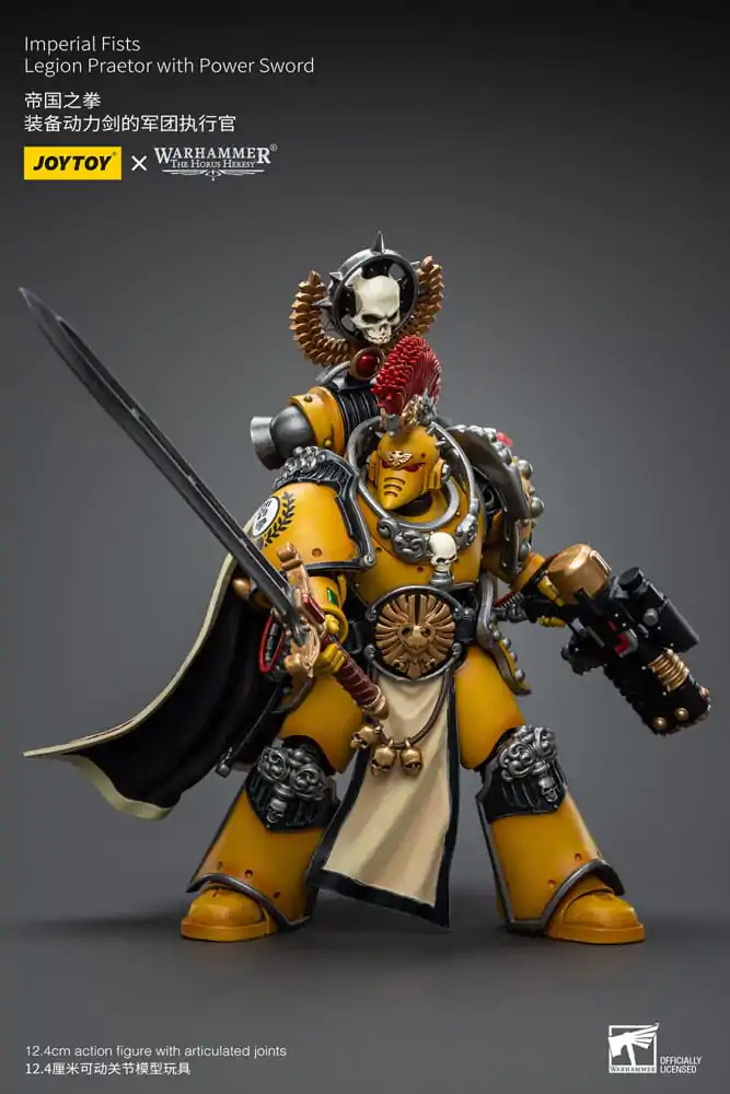 Warhammer The Horus Heresy akční figurka 1/18 Imperial Fists Legion Praetor s Power Sword 12 cm fotografii produktu