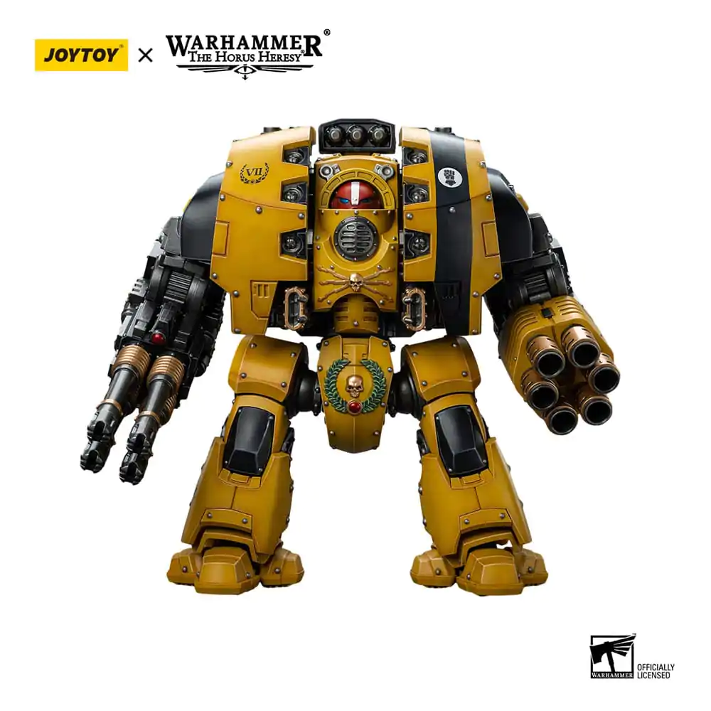 Warhammer The Horus Heresy akční figurka 1/18 Imperial Fists Leviathan Dreadnought s Cyclonic Melta Lance a Storm Cannon 12 cm fotografii produktu