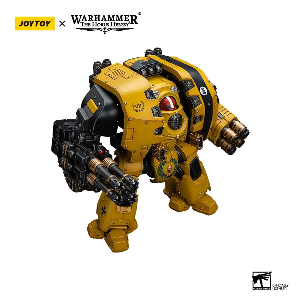 Warhammer The Horus Heresy akční figurka 1/18 Imperial Fists Leviathan Dreadnought s Cyclonic Melta Lance a Storm Cannon 12 cm fotografii produktu