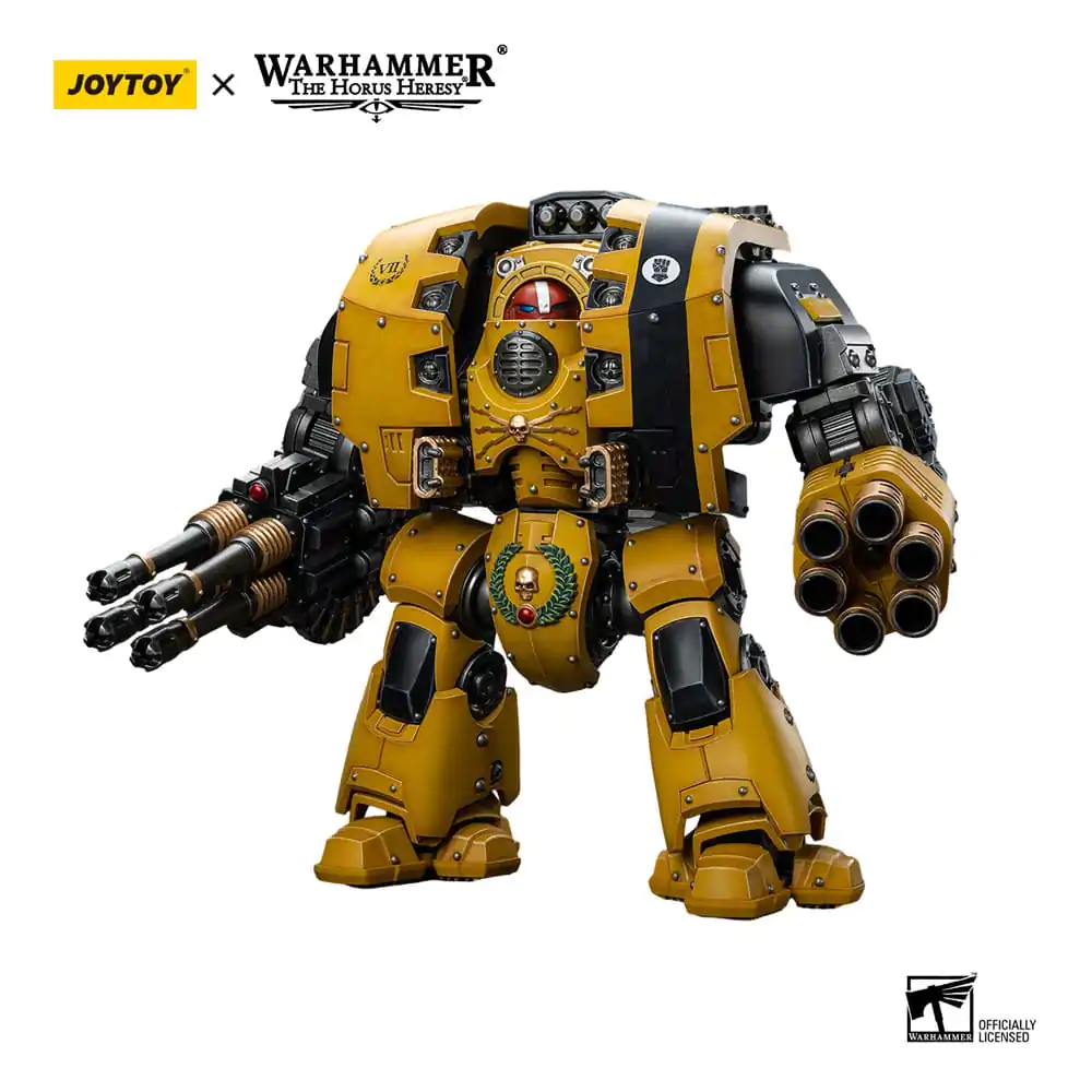 Warhammer The Horus Heresy akční figurka 1/18 Imperial Fists Leviathan Dreadnought s Cyclonic Melta Lance a Storm Cannon 12 cm fotografii produktu