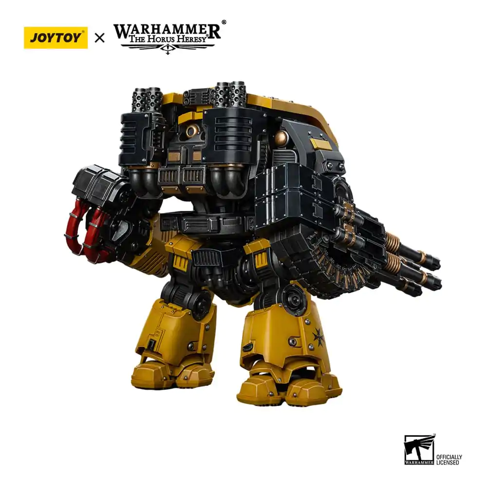 Warhammer The Horus Heresy akční figurka 1/18 Imperial Fists Leviathan Dreadnought s Cyclonic Melta Lance a Storm Cannon 12 cm fotografii produktu