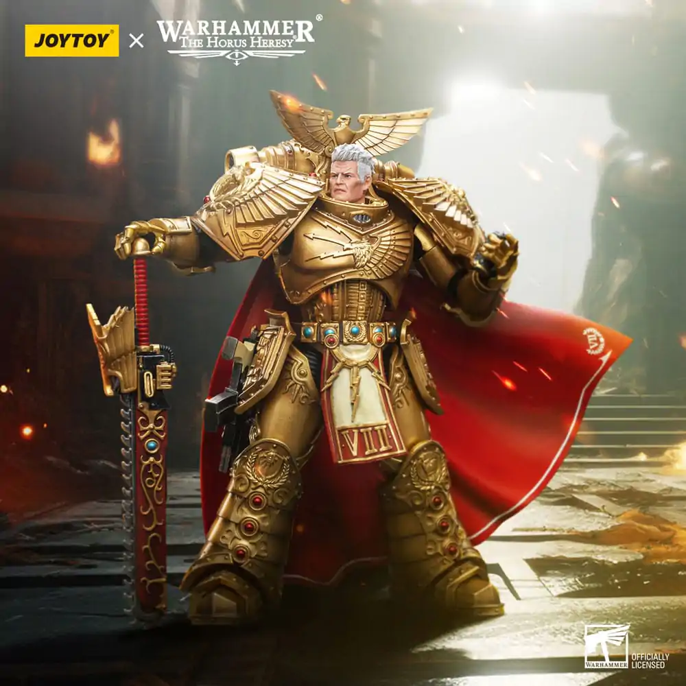 Warhammer The Horus Heresy akční figurka 1/18 Imperial Fists Rogal Dorn Primarch of the 7th Legion 12 cm fotografii produktu