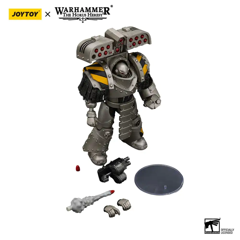 Warhammer The Horus Heresy akční figurka 1/18 Iron Warriors Tyrant Siege Master Terminator s raketometem 14 cm fotografii produktu