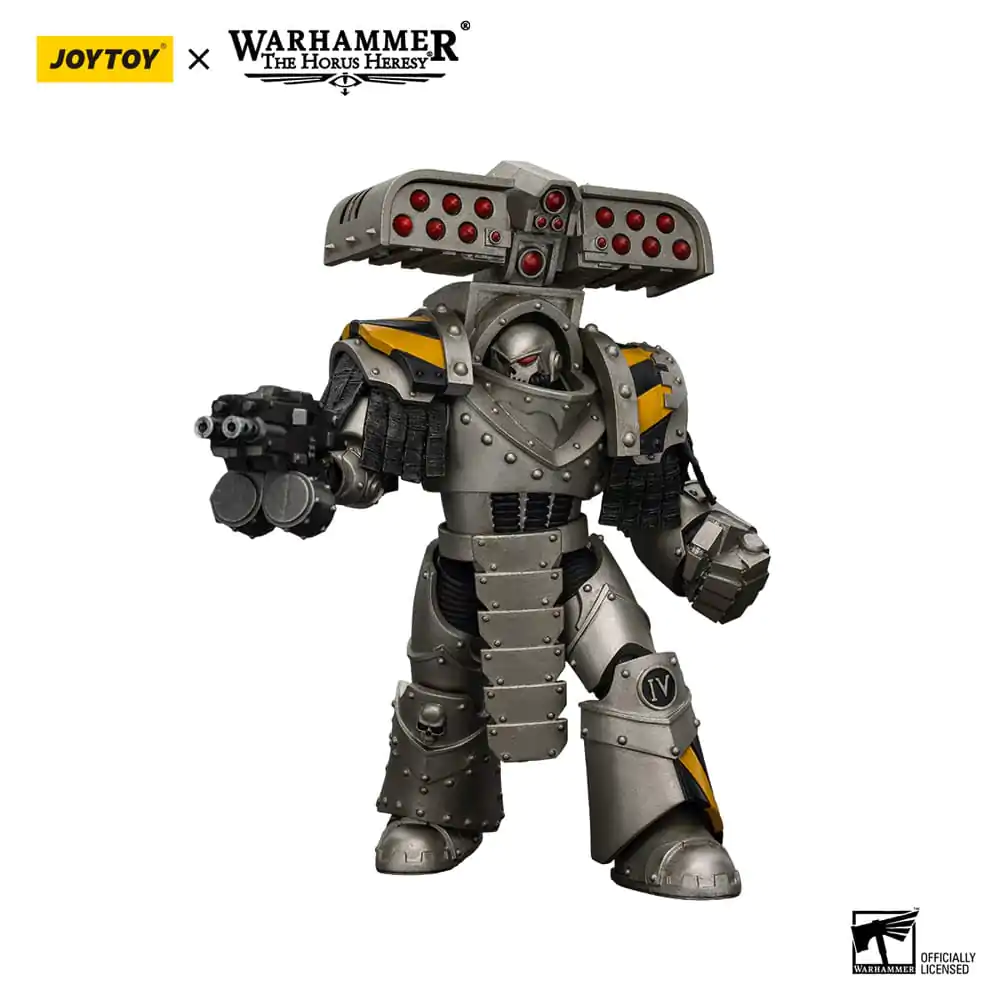 Warhammer The Horus Heresy akční figurka 1/18 Iron Warriors Tyrant Siege Master Terminator s raketometem 14 cm fotografii produktu