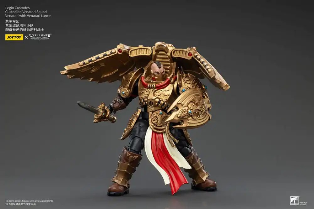 Warhammer The Horus Heresy Akční figurka 1/18 Legio Custodes Custodian Venatari Squad Venatari s Venatari Lance 13 cm fotografii produktu