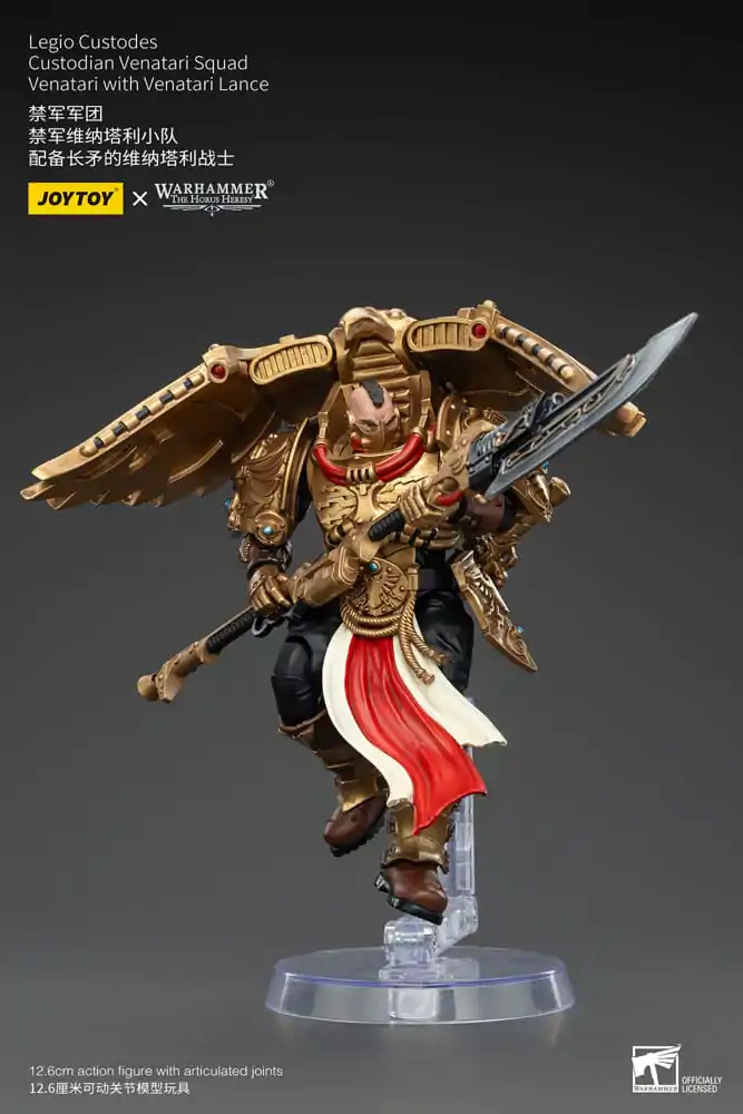 Warhammer The Horus Heresy Akční figurka 1/18 Legio Custodes Custodian Venatari Squad Venatari s Venatari Lance 13 cm fotografii produktu