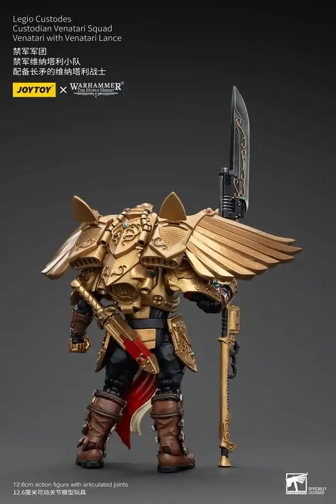 Warhammer The Horus Heresy Akční figurka 1/18 Legio Custodes Custodian Venatari Squad Venatari s Venatari Lance 13 cm fotografii produktu