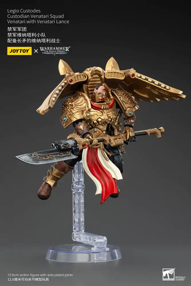 Warhammer The Horus Heresy Akční figurka 1/18 Legio Custodes Custodian Venatari Squad Venatari s Venatari Lance 13 cm fotografii produktu