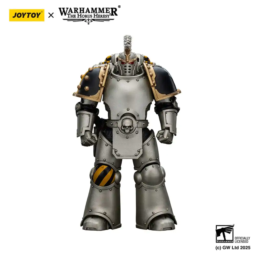 Warhammer The Horus Heresy Akční figurka 1/18 lron Warriors Command Squad Chosen with Legion Standard 12 cm fotografii produktu