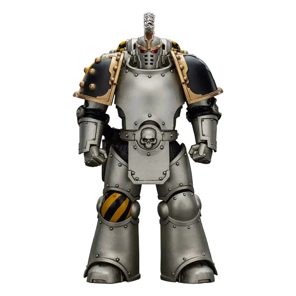 Warhammer The Horus Heresy Akční figurka 1/18 lron Warriors Command Squad Chosen with Legion Standard 12 cm fotografii produktu