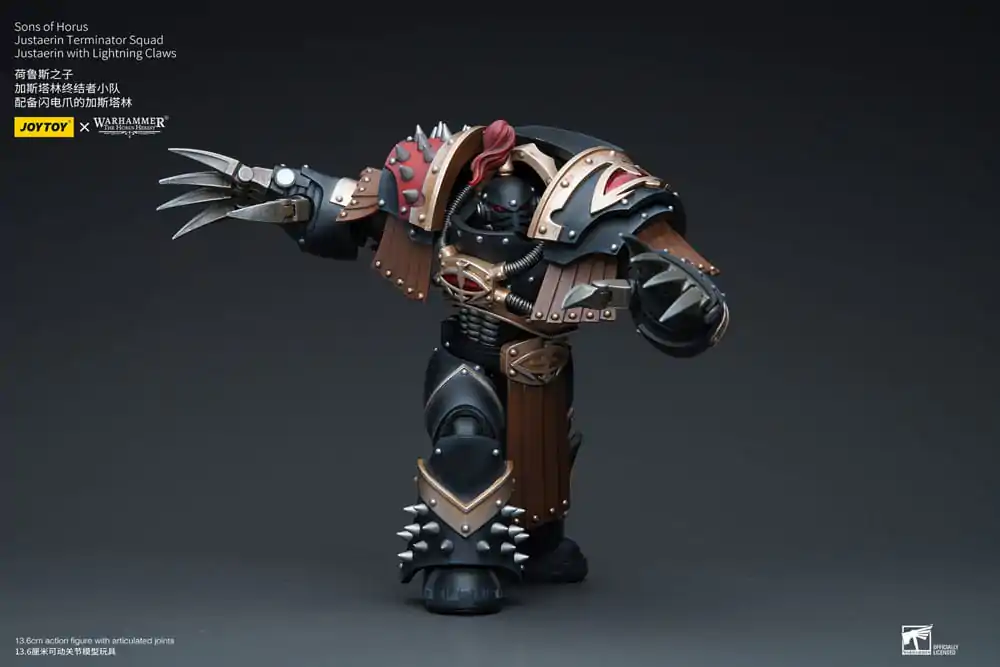 Warhammer The Horus Heresy akční figurka 1/18 Sons of Horus Justaerin Terminator Squad Justaerin s Lightning Claws 12 cm fotografii produktu