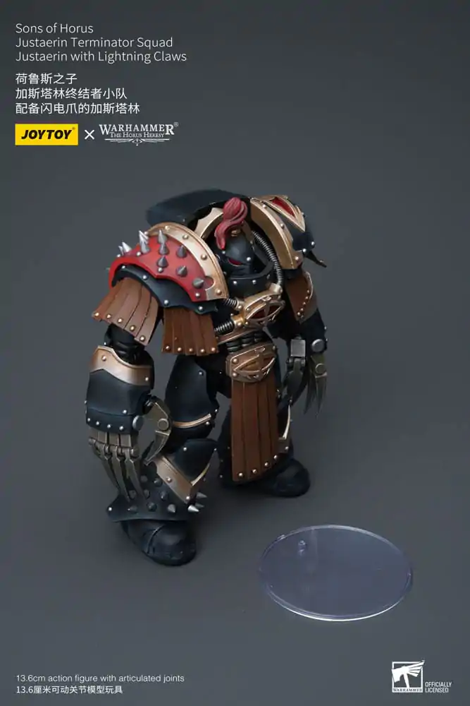 Warhammer The Horus Heresy akční figurka 1/18 Sons of Horus Justaerin Terminator Squad Justaerin s Lightning Claws 12 cm fotografii produktu