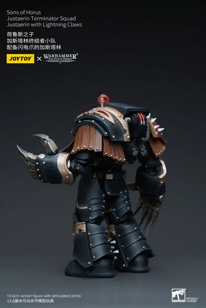 Warhammer The Horus Heresy akční figurka 1/18 Sons of Horus Justaerin Terminator Squad Justaerin s Lightning Claws 12 cm fotografii produktu