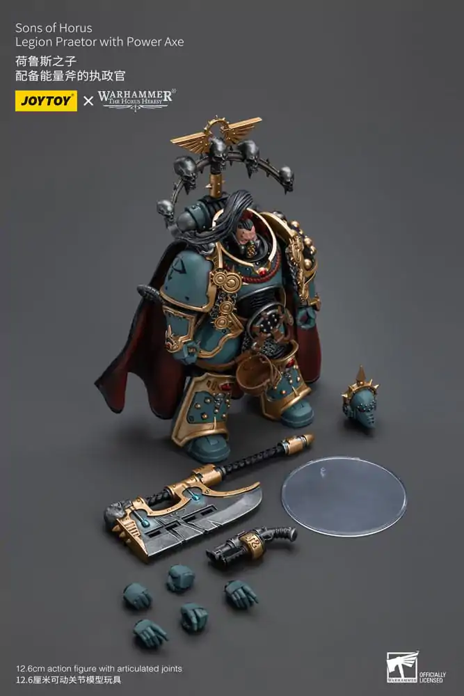 Warhammer The Horus Heresy Akční figurka 1/18 Sons of Horus Legion Praetor with Power Axe 12 cm fotografii produktu