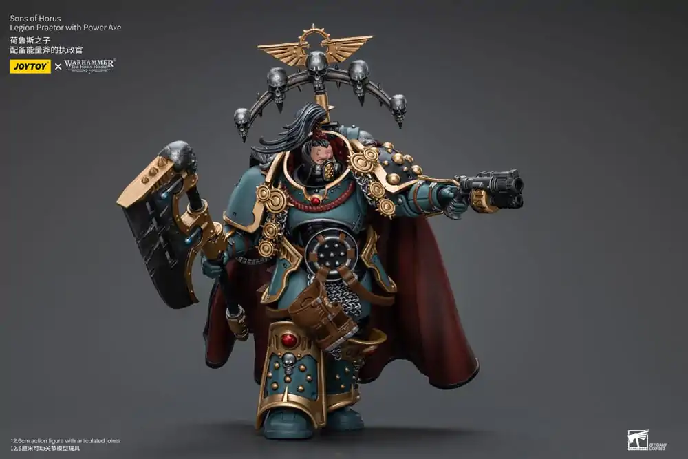 Warhammer The Horus Heresy Akční figurka 1/18 Sons of Horus Legion Praetor with Power Axe 12 cm fotografii produktu