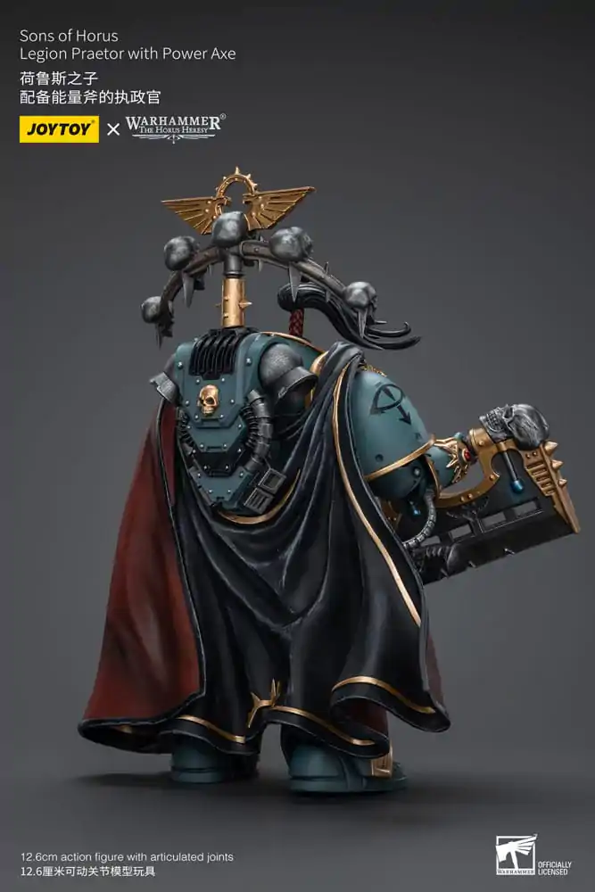 Warhammer The Horus Heresy Akční figurka 1/18 Sons of Horus Legion Praetor with Power Axe 12 cm fotografii produktu