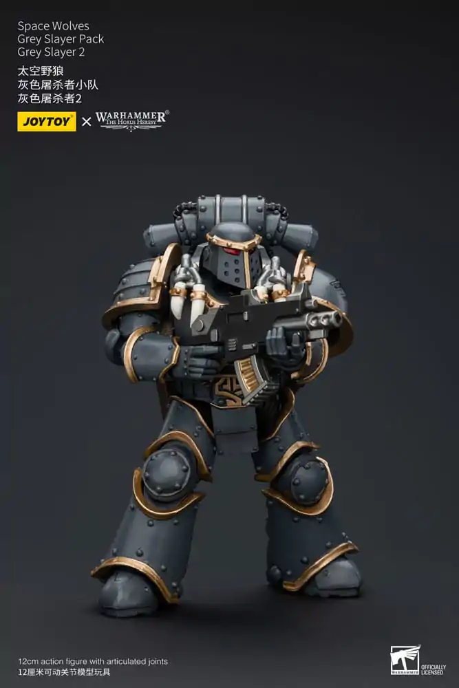 Warhammer The Horus Heresy akční figurka 1/18 Space Wolves Grey Slayer balení Grey Slayer 2 12 cm fotografii produktu