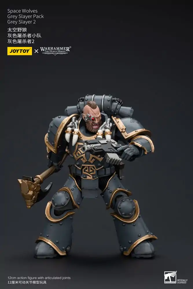 Warhammer The Horus Heresy akční figurka 1/18 Space Wolves Grey Slayer balení Grey Slayer 2 12 cm fotografii produktu