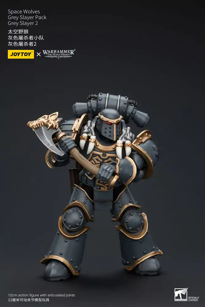 Warhammer The Horus Heresy akční figurka 1/18 Space Wolves Grey Slayer balení Grey Slayer 2 12 cm fotografii produktu