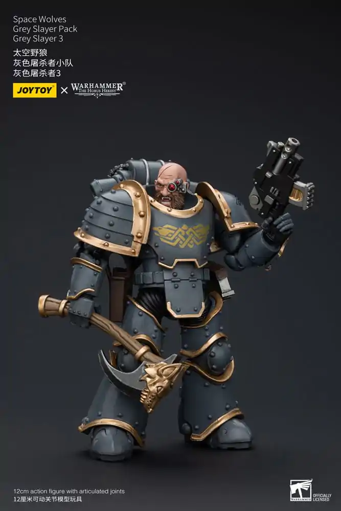 Warhammer The Horus Heresy akční figurka 1/18 Space Wolves Grey Slayer Pack Grey Slayer 3 12 cm fotografii produktu