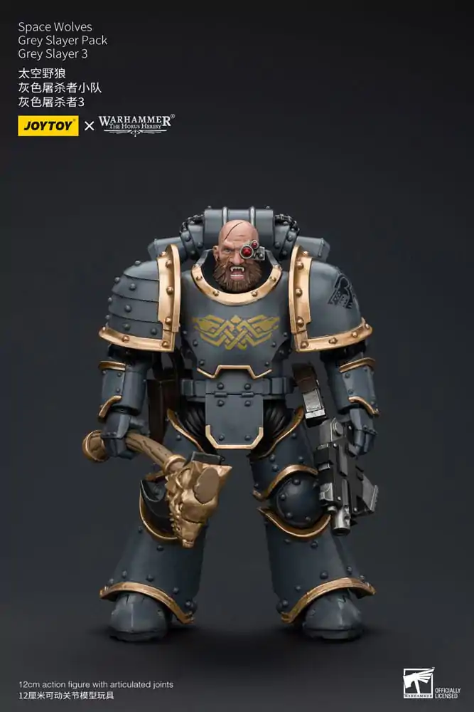 Warhammer The Horus Heresy akční figurka 1/18 Space Wolves Grey Slayer Pack Grey Slayer 3 12 cm fotografii produktu