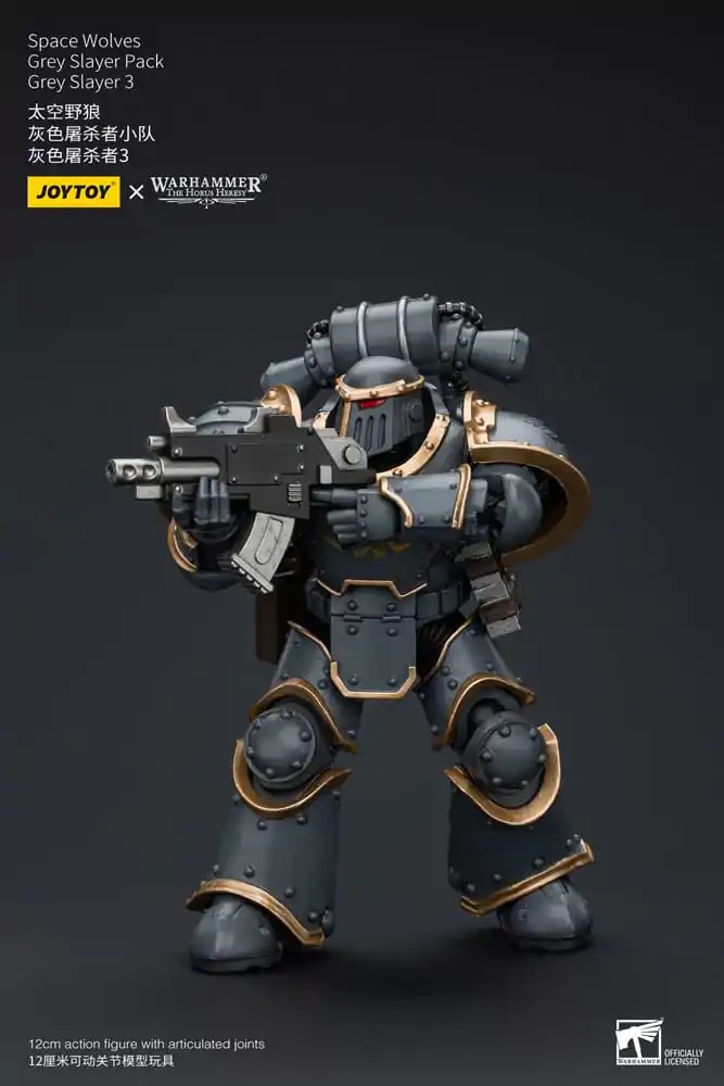 Warhammer The Horus Heresy akční figurka 1/18 Space Wolves Grey Slayer Pack Grey Slayer 3 12 cm fotografii produktu