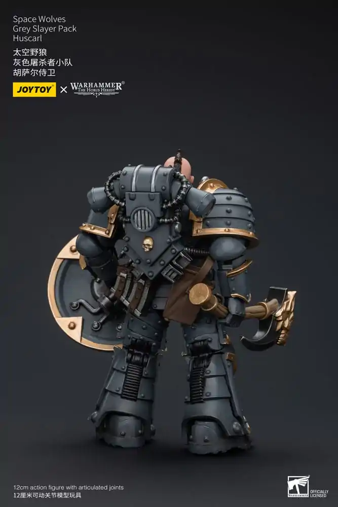 Warhammer The Horus Heresy Akční figurka 1/18 Space Wolves Grey Slayer Pack Huscarl 12 cm fotografii produktu