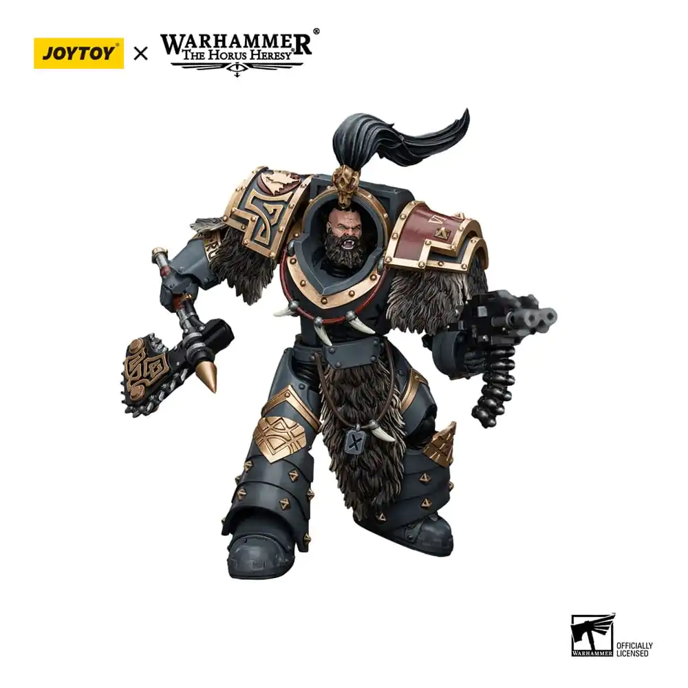 Warhammer The Horus Heresy akční figurka 1/18 Space Wolves Varagyr Wolf Guard Squad Varagyr Thegn 12 cm fotografii produktu