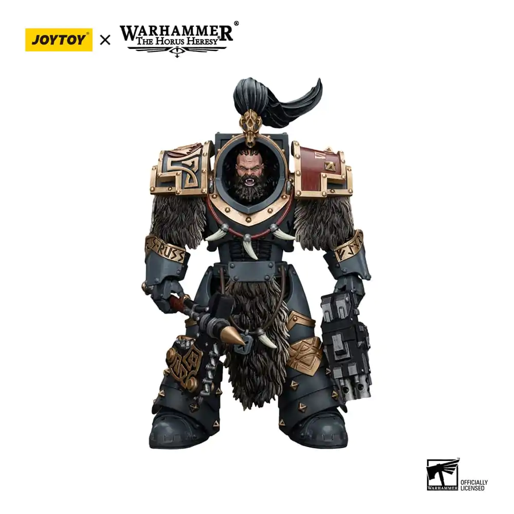 Warhammer The Horus Heresy akční figurka 1/18 Space Wolves Varagyr Wolf Guard Squad Varagyr Thegn 12 cm fotografii produktu