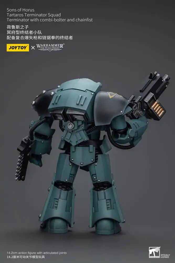 Warhammer The Horus Heresy akční figurka 1/18 Tartaros Terminator Squad Terminátor s kombi-bolterem a řetězovou pěstí 12 cm fotografii produktu