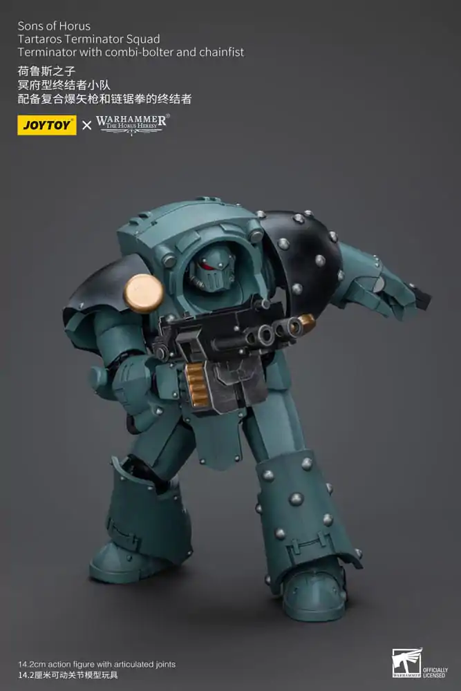 Warhammer The Horus Heresy akční figurka 1/18 Tartaros Terminator Squad Terminátor s kombi-bolterem a řetězovou pěstí 12 cm fotografii produktu