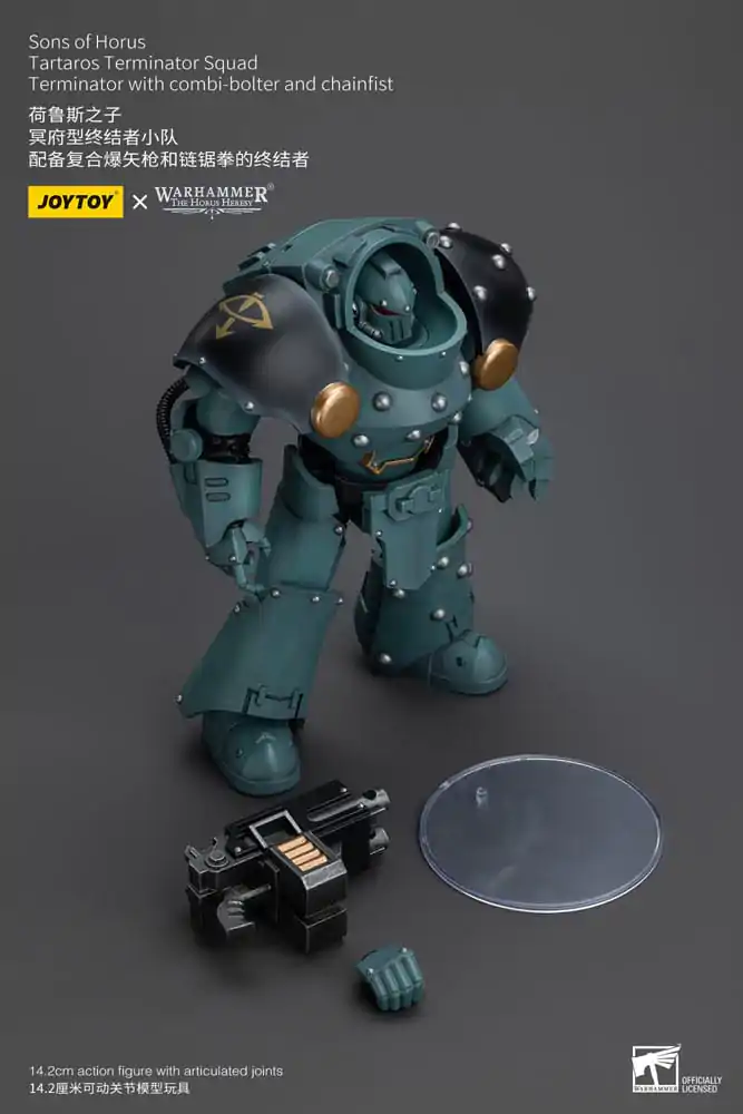 Warhammer The Horus Heresy akční figurka 1/18 Tartaros Terminator Squad Terminátor s kombi-bolterem a řetězovou pěstí 12 cm fotografii produktu