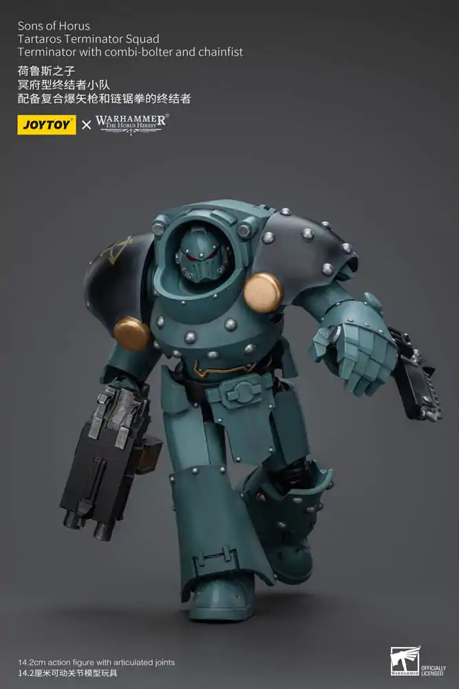 Warhammer The Horus Heresy akční figurka 1/18 Tartaros Terminator Squad Terminátor s kombi-bolterem a řetězovou pěstí 12 cm fotografii produktu