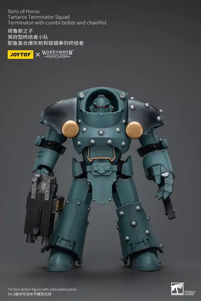 Warhammer The Horus Heresy akční figurka 1/18 Tartaros Terminator Squad Terminátor s kombi-bolterem a řetězovou pěstí 12 cm fotografii produktu