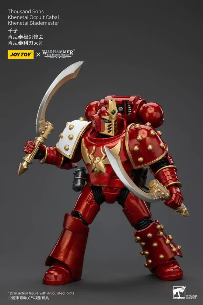 Warhammer The Horus Heresy Akční figurka 1/18 Thousand Sons Khenetai Occult Cabal Khenetai Blademaster 12 cm fotografii produktu