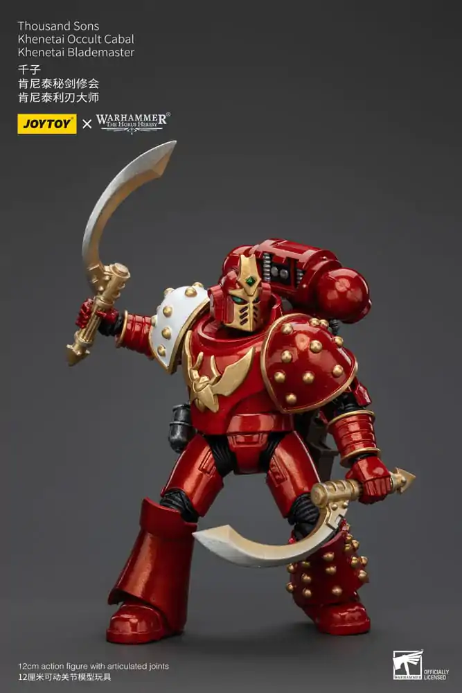 Warhammer The Horus Heresy Akční figurka 1/18 Thousand Sons Khenetai Occult Cabal Khenetai Blademaster 12 cm fotografii produktu