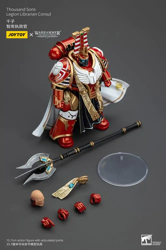 Warhammer The Horus Heresy akční figurka 1/18 Thousand Sons Legion Librarian Consut 16 cm fotografii produktu