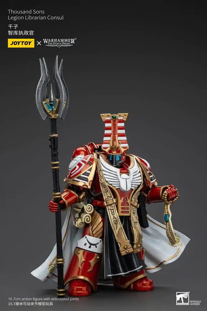 Warhammer The Horus Heresy akční figurka 1/18 Thousand Sons Legion Librarian Consut 16 cm fotografii produktu