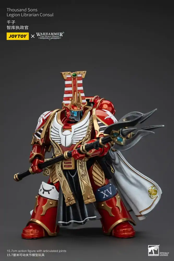 Warhammer The Horus Heresy akční figurka 1/18 Thousand Sons Legion Librarian Consut 16 cm fotografii produktu