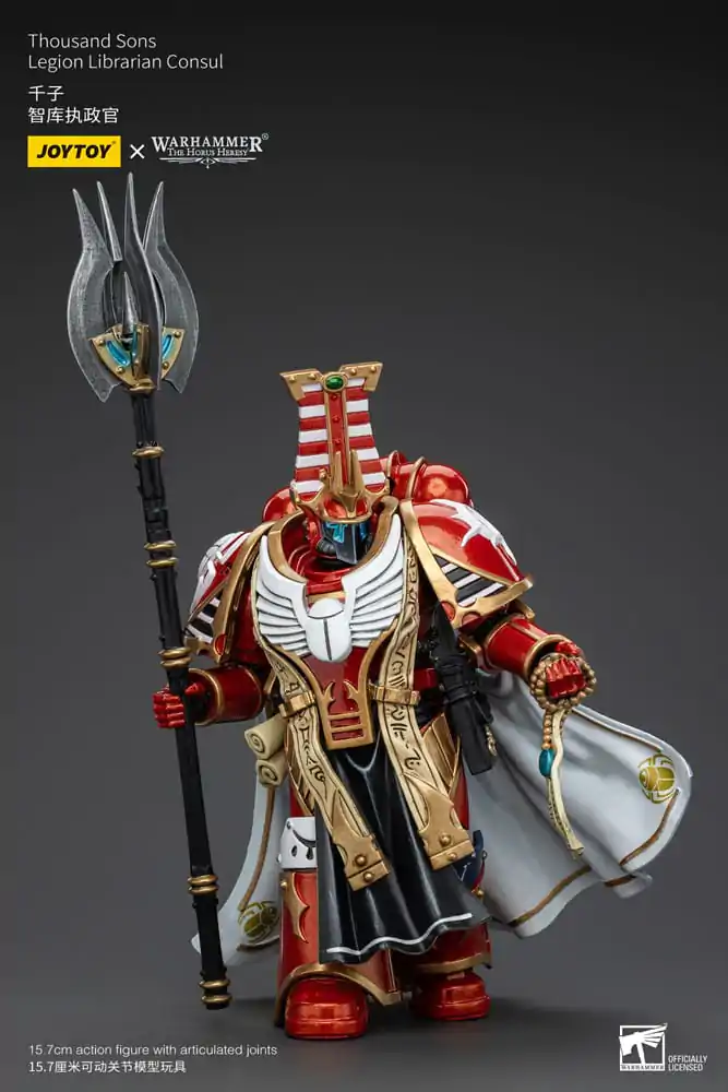 Warhammer The Horus Heresy akční figurka 1/18 Thousand Sons Legion Librarian Consut 16 cm fotografii produktu