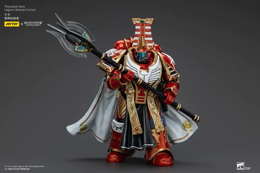 Warhammer The Horus Heresy akční figurka 1/18 Thousand Sons Legion Librarian Consut 16 cm fotografii produktu