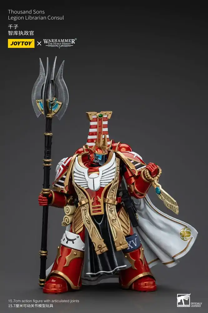 Warhammer The Horus Heresy akční figurka 1/18 Thousand Sons Legion Librarian Consut 16 cm fotografii produktu