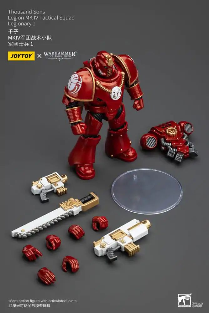 Warhammer The Horus Heresy akční figurka 1/18 Thousand Sons Legion MK IV Tactical Squad Legionář 1 12 cm fotografii produktu