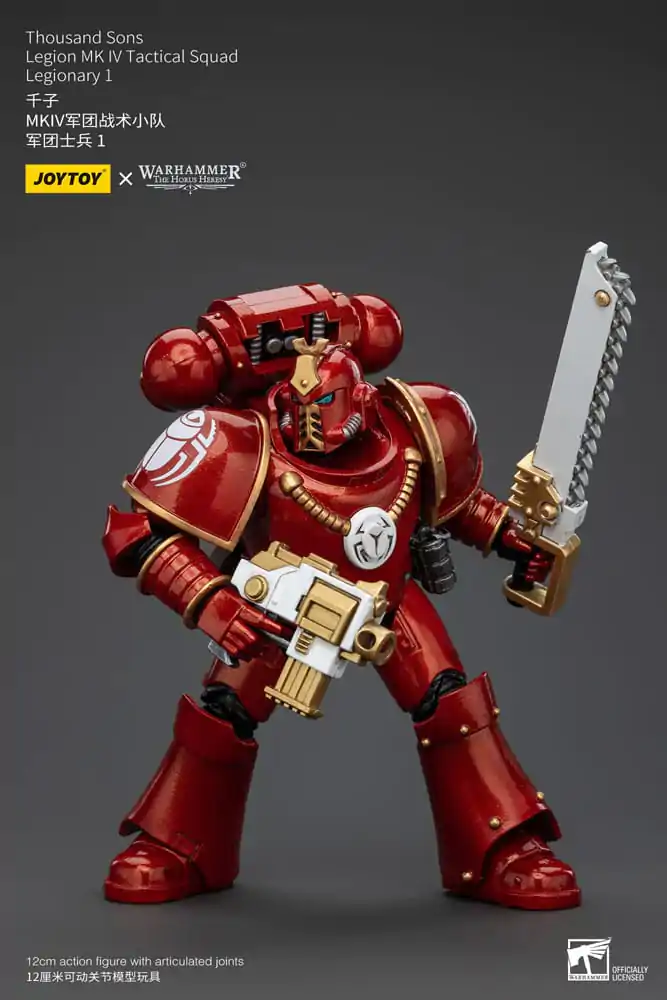 Warhammer The Horus Heresy akční figurka 1/18 Thousand Sons Legion MK IV Tactical Squad Legionář 1 12 cm fotografii produktu