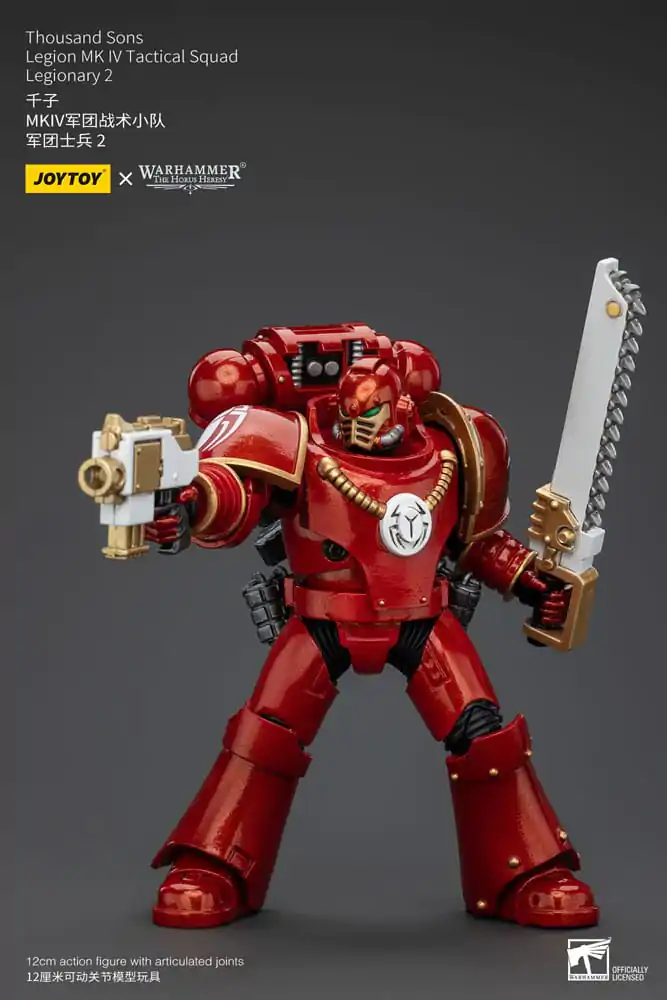 Warhammer The Horus Heresy akční figurka 1/18 Thousand Sons Legion MK IV Tactical Squad Legionář 2 12 cm fotografii produktu