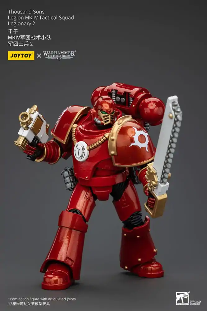 Warhammer The Horus Heresy akční figurka 1/18 Thousand Sons Legion MK IV Tactical Squad Legionář 2 12 cm fotografii produktu