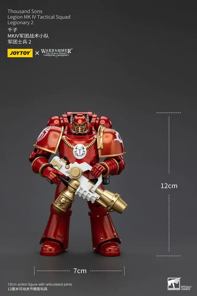 Warhammer The Horus Heresy akční figurka 1/18 Thousand Sons Legion MK IV Tactical Squad Legionář 2 12 cm fotografii produktu